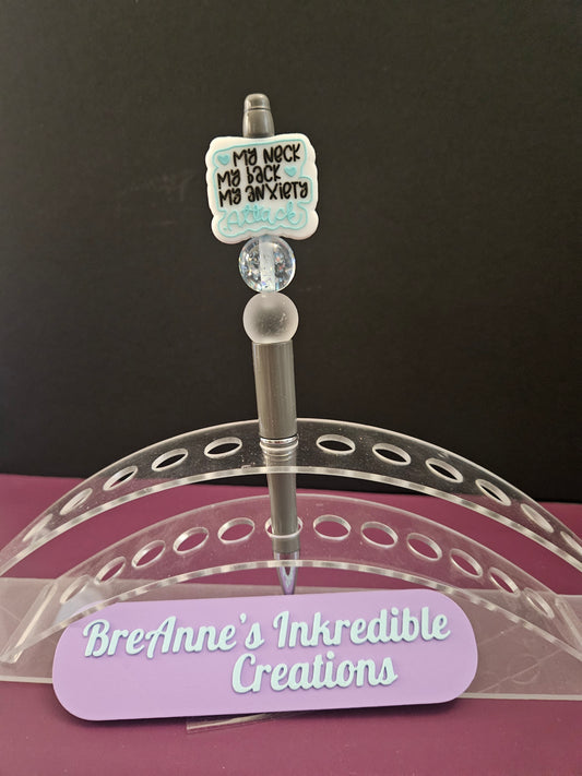 My Neck My Back My Anxiety Attack